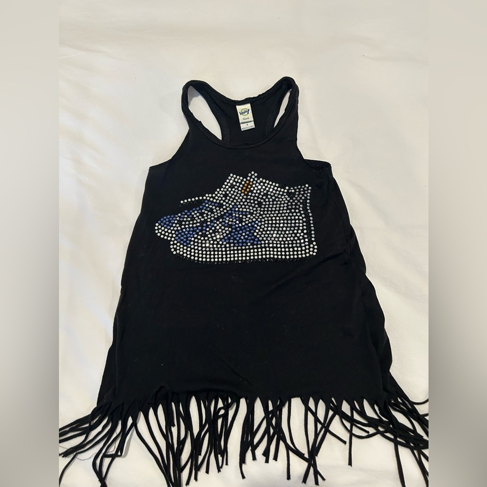 Rhinestone sneaker dress 3T